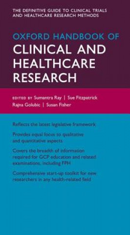 Kniha Oxford Handbook of Clinical and Healthcare Research Sumantra Ray