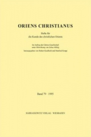 Książka Oriens Christianus 79 (1995) Hubert Kaufhold