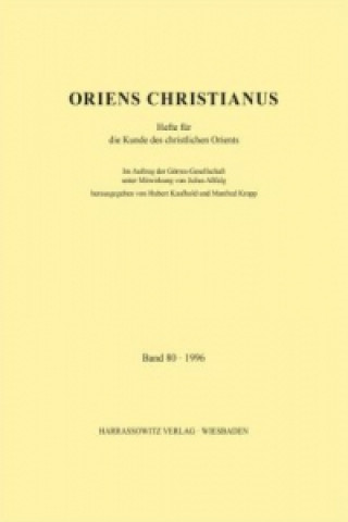 Książka Oriens Christianus 80 (1996) Hubert Kaufhold