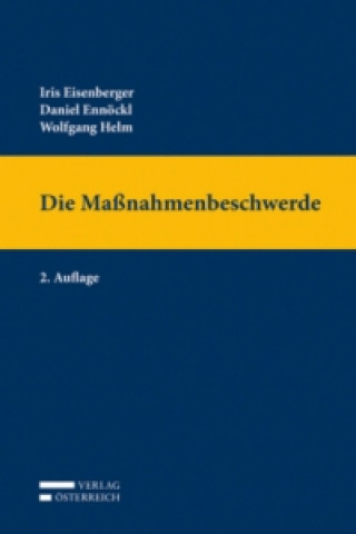 Kniha Die Maßnahmenbeschwerde Daniel Ennöck