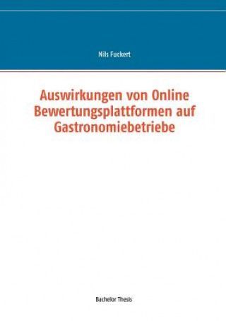 Carte Auswirkungen von Online Bewertungsplattformen auf Gastronomiebetriebe Nils Fuckert