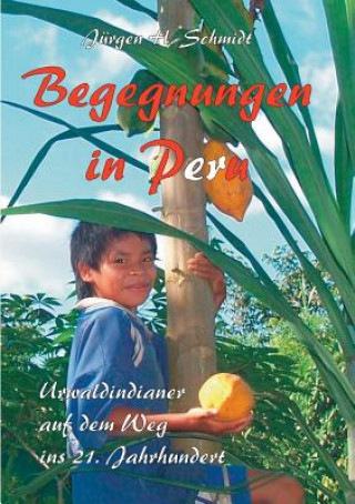 Kniha Begegnungen in Peru Jurgen H Schmidt
