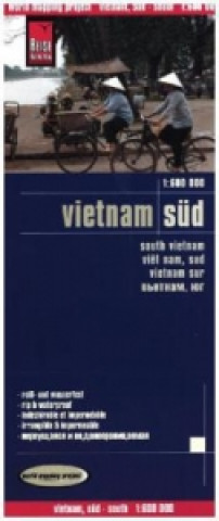 Tiskovina Reise Know-How Landkarte Vietnam Süd (1:600.000). South Vietnam / Viet Nam sud / Vietnam sur 