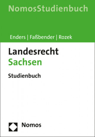 Kniha Landesrecht Sachsen Christoph Enders