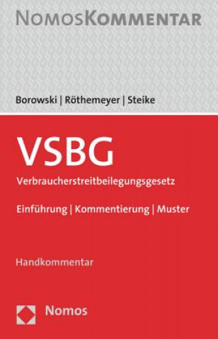 Carte Das neue Verbraucherstreitbeilegungsgesetz (VSBG) Sascha Borowski