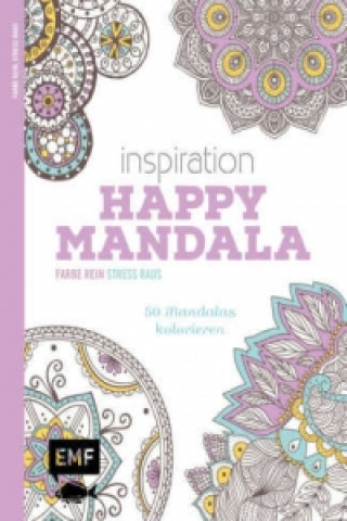 Kniha Inspiration Happy Mandala Yvonne Rathmann