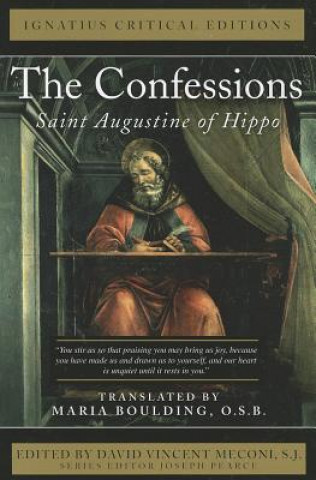 Knjiga Confessions:  Saint Augustine of Hippo David Vincent Meconi