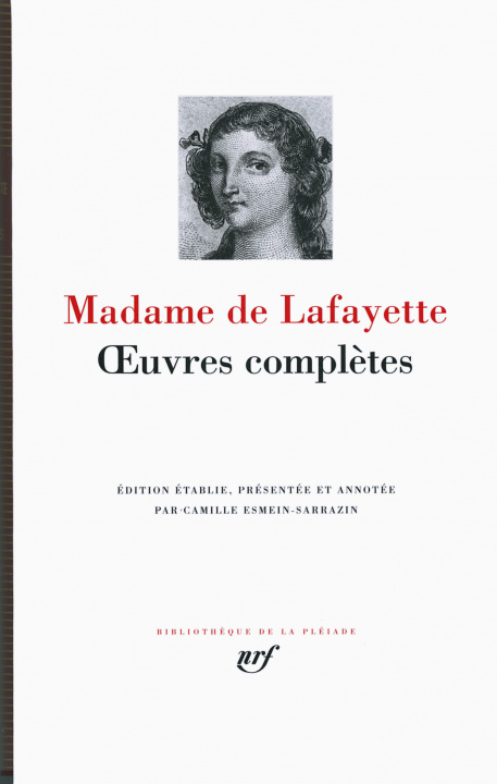 Carte Oeuvres completes Marie-Madeleine La Fayette