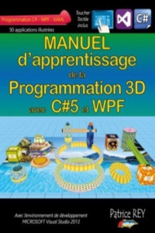 Carte Manuel de la programmation 3D avec C# 5 et WPF Patrice Rey