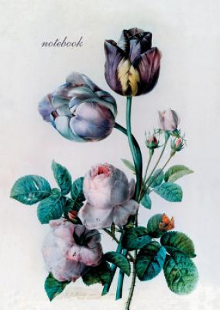 Kniha Notebook: Redoute (Tulip) Peony Press