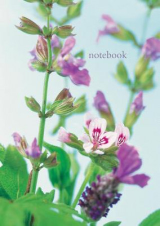 Książka Notebook: Scented Geranium Peony Press
