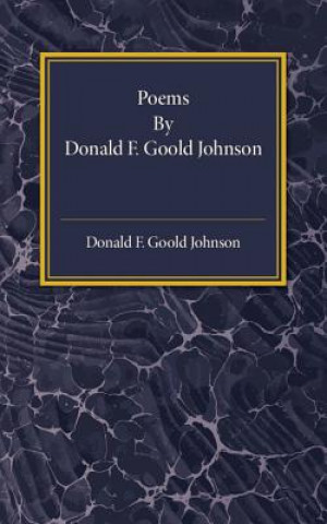 Buch Poems Donald F. Goold Johnson