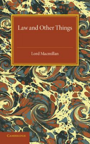 Kniha Law and Other Things Lord Macmillan