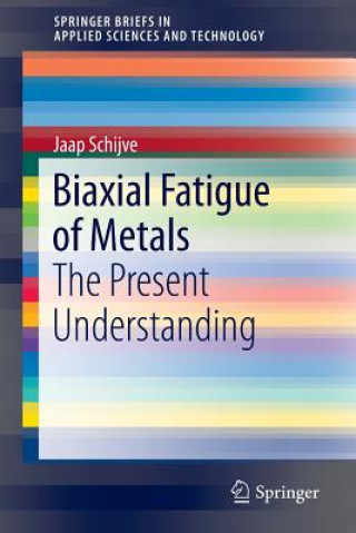 Könyv Biaxial Fatigue of Metals Jaap Schijve