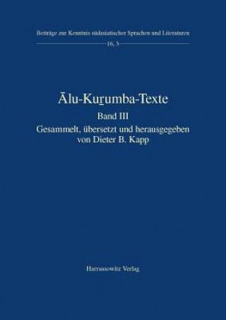 Carte Alu-Ku umba-Texte. Bd.3 Dieter B. Kapp