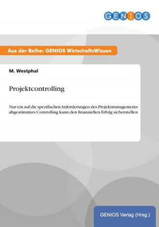 Kniha Projektcontrolling M Westphal