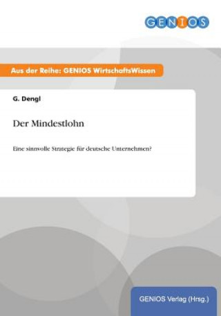 Book Der Mindestlohn G Dengl