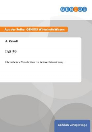 Kniha IAS 39 A Kaindl