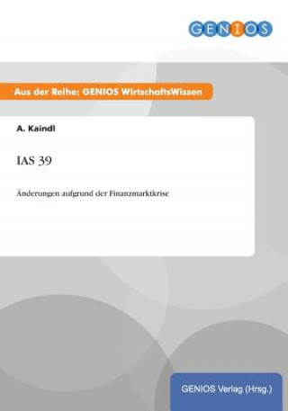 Kniha IAS 39 A Kaindl