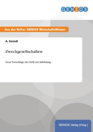 Kniha Zweckgesellschaften A Kaindl