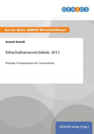 Buch Erbschaftsteuerrichtlinie 2011 Annett Kaindl