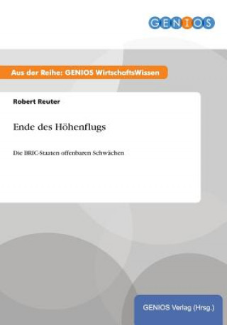 Livre Ende des Hoehenflugs Robert Reuter