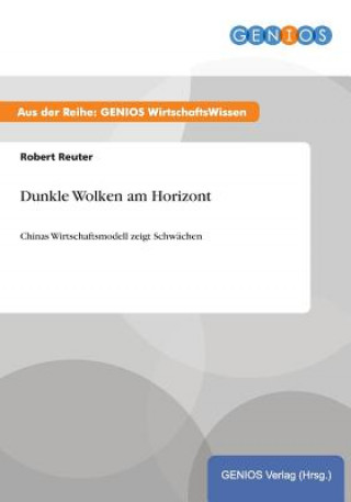 Knjiga Dunkle Wolken am Horizont Robert Reuter