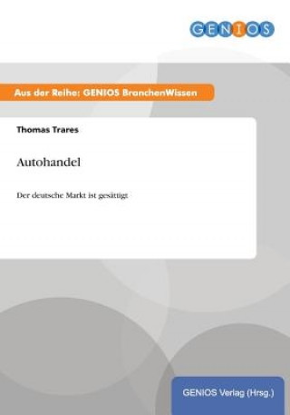 Libro Autohandel Thomas Trares