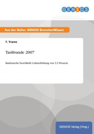 Książka Tarifrunde 2007 T Trares