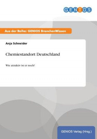 Kniha Chemiestandort Deutschland A Schneider