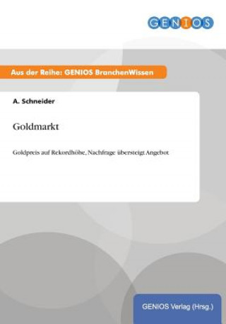 Carte Goldmarkt A Schneider