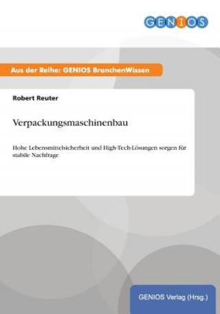 Книга Verpackungsmaschinenbau Robert Reuter