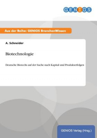 Carte Biotechnologie A Schneider