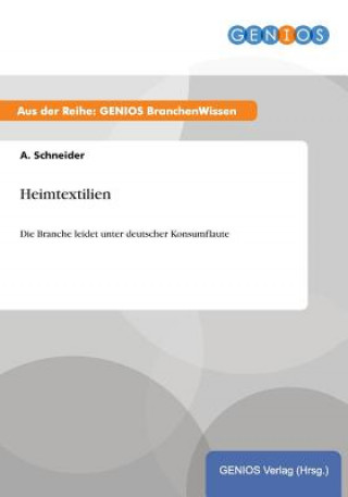 Livre Heimtextilien A Schneider