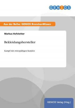 Buch Bekleidungshersteller Markus Hofstetter