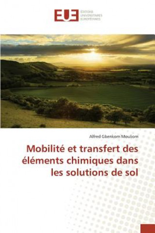 Carte Mobilite Et Transfert Des Elements Chimiques Dans Les Solutions de Sol Mouliom-A
