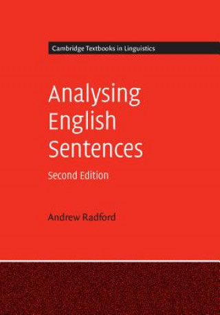Carte Analysing English Sentences Andrew Radford