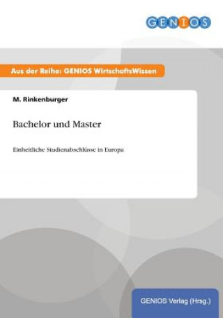 Kniha Bachelor und Master M Rinkenburger