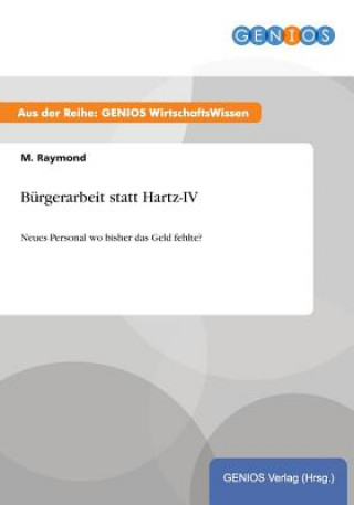 Kniha Burgerarbeit statt Hartz-IV M Raymond