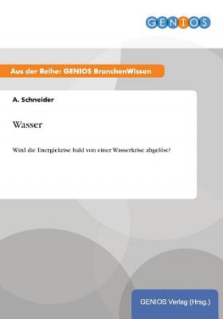 Livro Wasser A Schneider