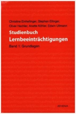 Carte Studienbuch Lernbeeinträchtigungen. Bd.1 Christine Einhellinger