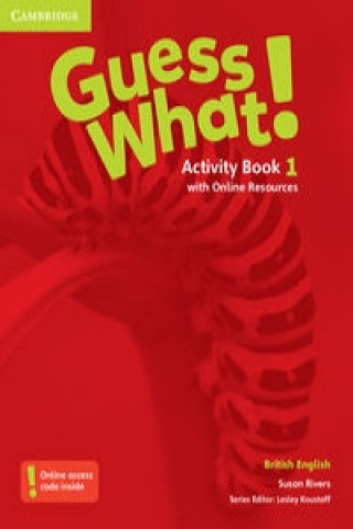 Book Guess What! Level 1 Activity Book with Online Resources British English Susan Rivers