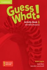 Carte Guess What! Level 1 Activity Book with Online Resources British English Susan Rivers
