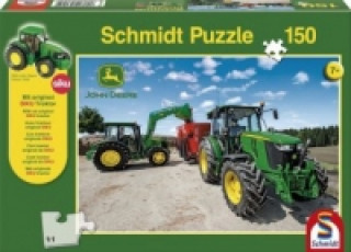 Joc / Jucărie John Deere, Traktoren der 5M Serie (Kinderpuzzle) 