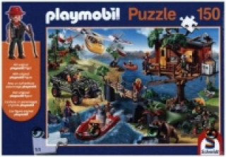 Joc / Jucărie Playmobil, Baumhaus (Kinderpuzzle) 