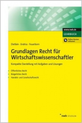 Carte Grundlagen Recht für Wirtschaftswissenschaftler Johannes Dietlein