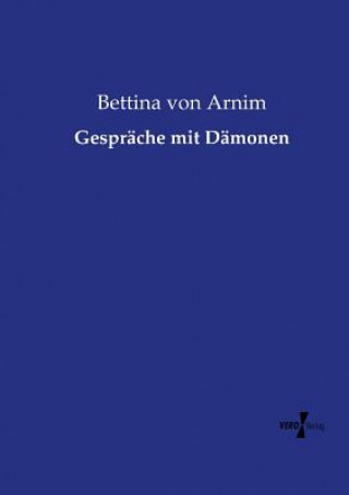 Buch Gesprache mit Damonen Bettina Von Arnim