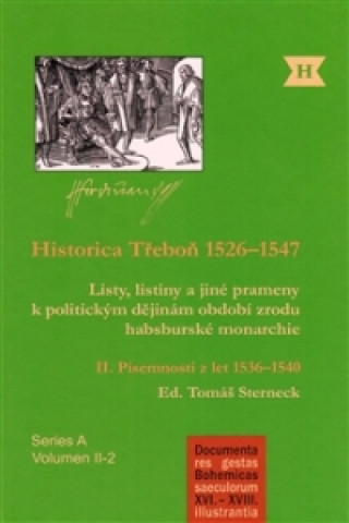 Книга Historica Třeboň 1526-1547 Tomáš Sterneck