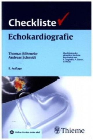 Kniha Checkliste Echokardiografie Thomas Böhmeke