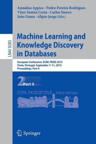 Knjiga Machine Learning and Knowledge Discovery in Databases Annalisa Appice